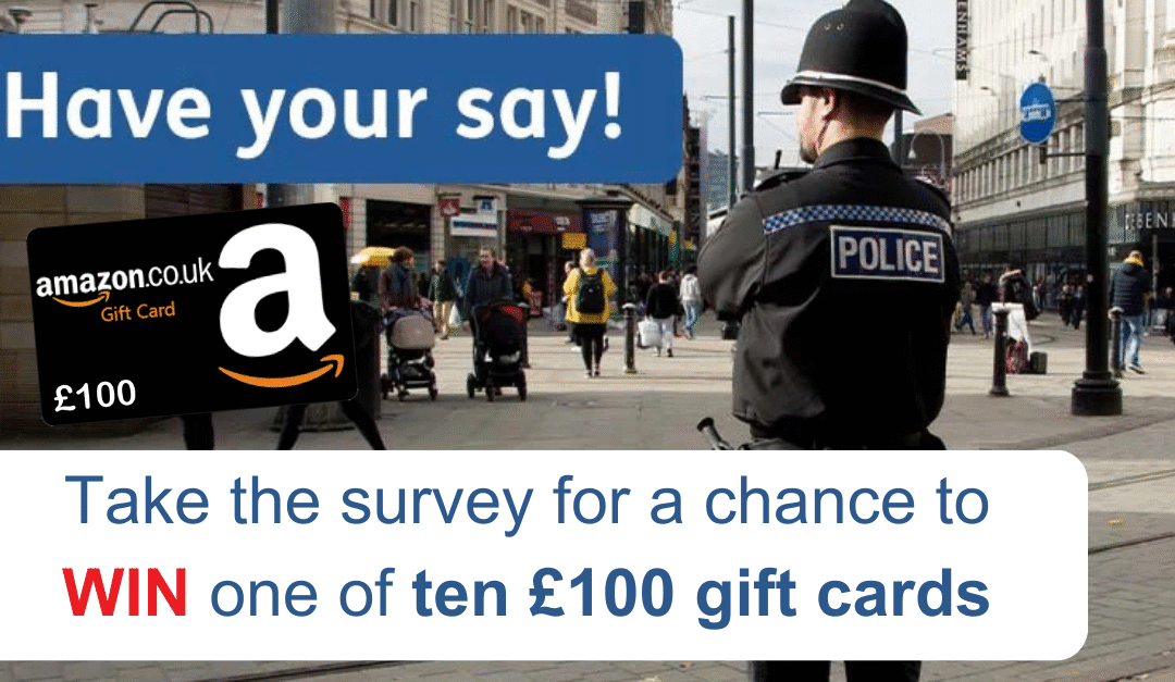 Police finance survey: have your say and win £100 gift card