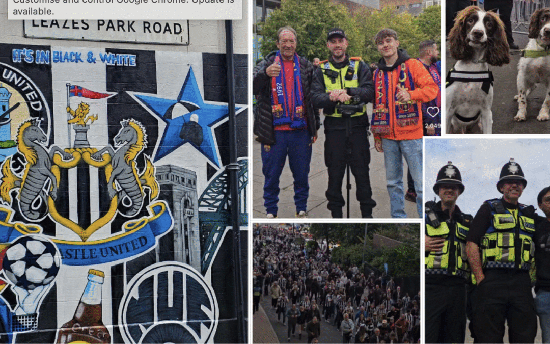 Fed member highlights police work behind the return of the North East derby